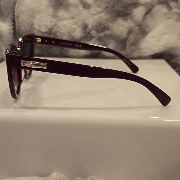 Longchamp Paris Burgundy Cat Eye Sunglasses Brand New In Case main image 13